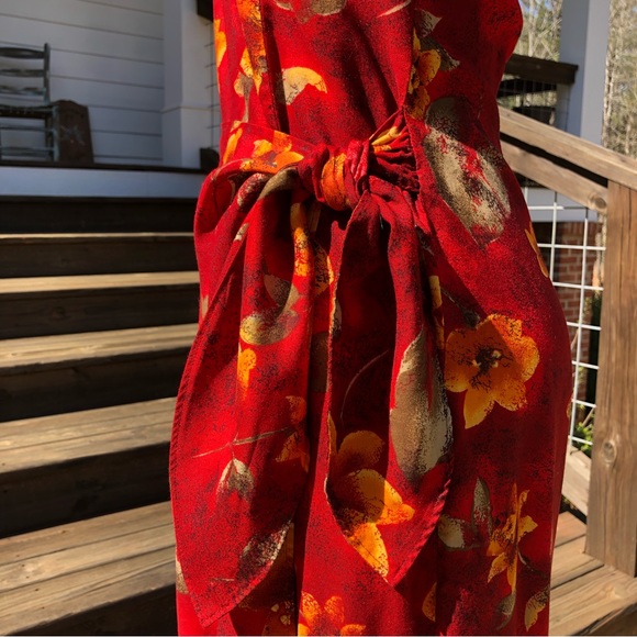 90’s Hawaiian wrap dress - Picture 7 of 10